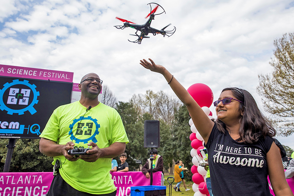 Best STEM and Science Summer Camps for Atlanta Kids The projects at STREM Summer Camp can get highly innovative! Photo courtesy of STREM HQ