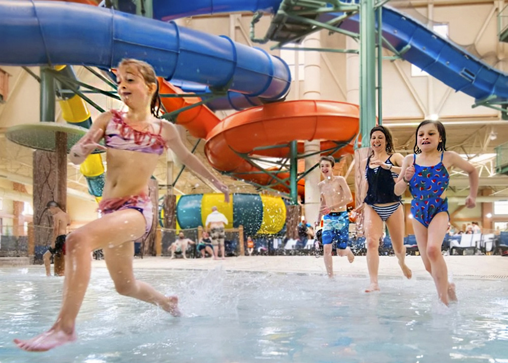The new Great Wolf Lodge in Webster features a 92,000-square-foot water park.