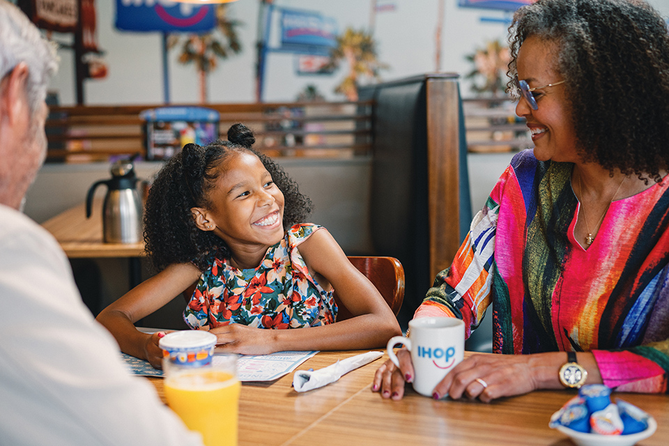 Kids eat free at IHOP no matter the day beginning at 4pm each afternoon. Photo courtesy of IHOP
