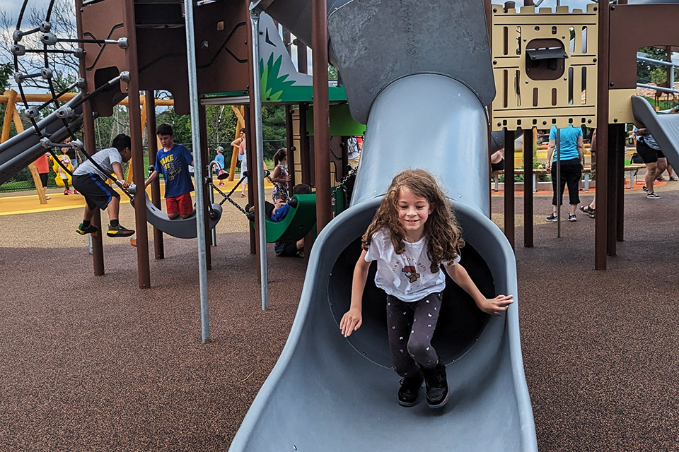 Rose Tree Park Playground is Now Open in Media, and It's Epic! Visit Rose Tree’s brand new playground!