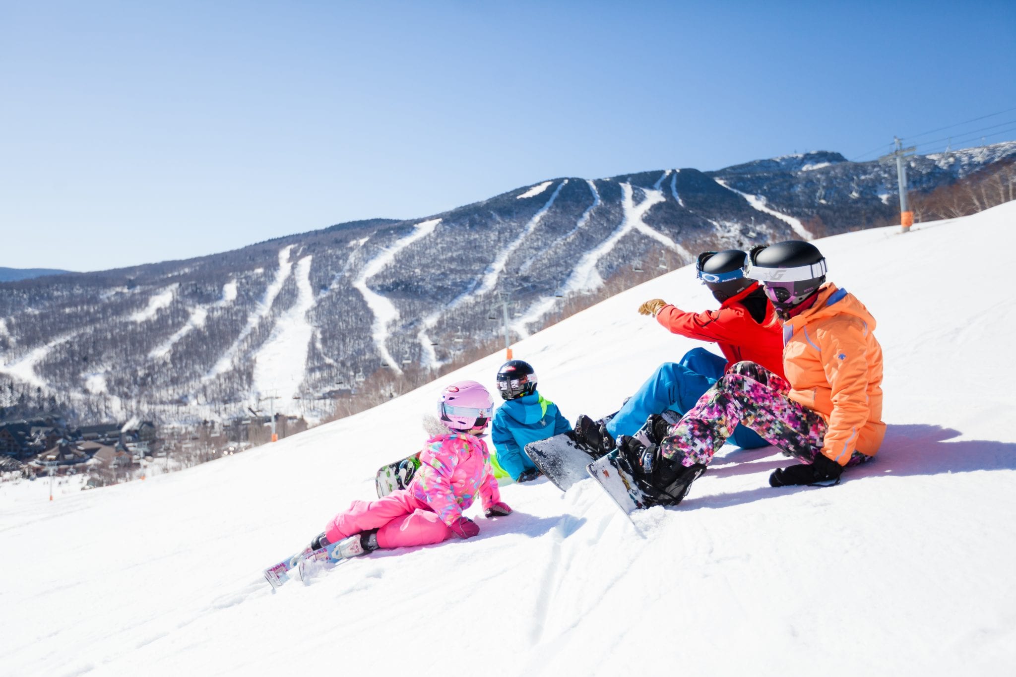 Ski Stowe Mountain or check out another fun trip to Vermont. Photo courtesy the resort